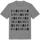 Mid Heather Gray t-shirt med Hagby ordlek t-shirt