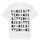 Hagelsätter ordlek t-shirt