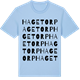 Blue Soul t-shirt med Hagetorp ordlek t-shirt