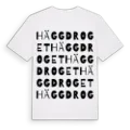 Häggdroget ordlek t-shirt