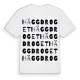 Häggdroget ordlek t-shirt
