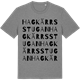 Mid Heather Gray t-shirt med Hagkärrsstugan ordlek t-shirt