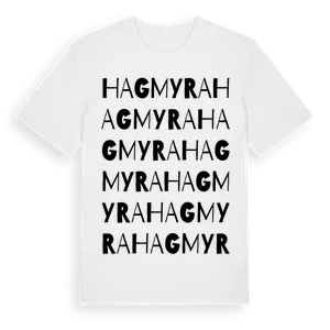 Hagmyra ordlek t-shirt – ekologisk bomull t-shirt från Pinshirt