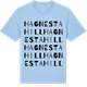 Blue Soul t-shirt med Hagnestahill ordlek t-shirt