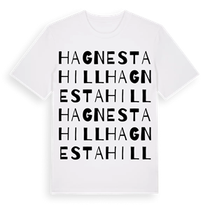 Hagnestahill ordlek t-shirt – ekologisk bomull t-shirt från Pinshirt