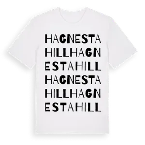 Hagnestahill ordlek t-shirt – ekologisk bomull t-shirt från Pinshirt
