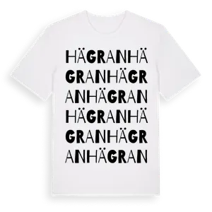 Hägran ordlek t-shirt – ekologisk bomull t-shirt från Pinshirt