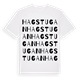Hagstugan ordlek t-shirt