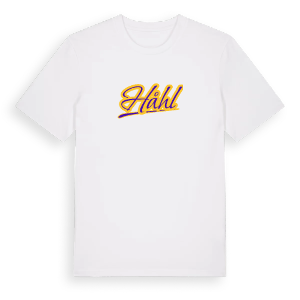 Håhl baseball t-shirt – ekologisk bomull t-shirt från Pinshirt