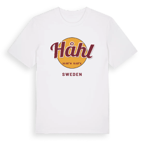 Håhl cirkel t-shirt – ekologisk bomull t-shirt från Pinshirt