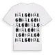 Hälgö ordlek t-shirt