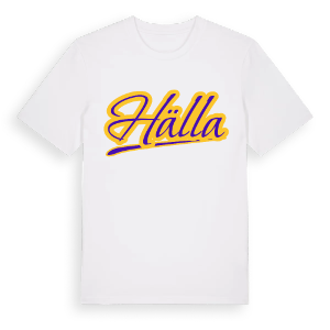 Hälla baseball t-shirt – ekologisk bomull t-shirt från Pinshirt