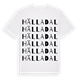 Hälladal ordlek t-shirt