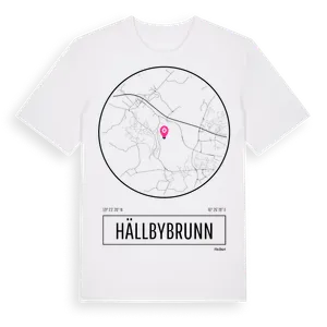 Hällbybrunn t-shirt – ekologisk bomull t-shirt från Pinshirt
