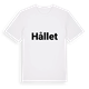 White t-shirt med Hållet fetstil t-shirt