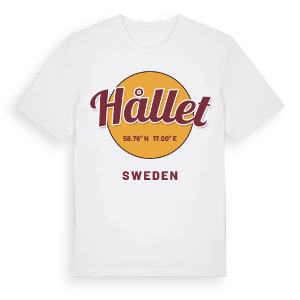 Hållet cirkel t-shirt – ekologisk bomull t-shirt från Pinshirt