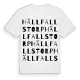 Hällfallstorp ordlek t-shirt