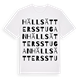 Hällsättersstugan ordlek t-shirt