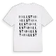 Hallsta ordlek t-shirt