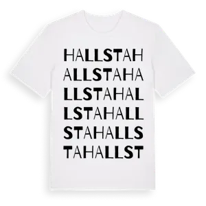 Hallsta ordlek t-shirt – ekologisk bomull t-shirt från Pinshirt