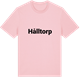 Pink Cotton t-shirt med Hålltorp fetstil t-shirt