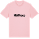 Pink Cotton t-shirt med Hälltorp fetstil t-shirt