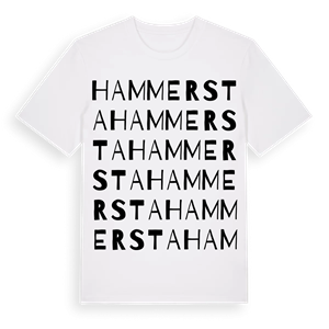 Hammersta ordlek t-shirt – ekologisk bomull t-shirt från Pinshirt