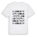 Handknåpet ordlek t-shirt