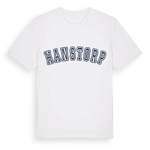 Hanstorp college t-shirt – ekologisk bomull t-shirt från Pinshirt