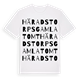 Häradstorps gamla tomt ordlek t-shirt