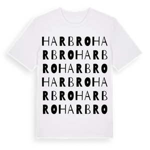 Harbro ordlek t-shirt – ekologisk bomull t-shirt från Pinshirt