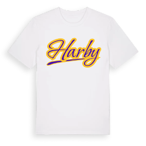 Harby baseball t-shirt – ekologisk bomull t-shirt från Pinshirt