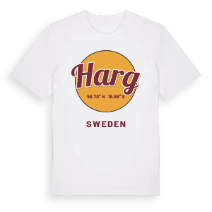 Harg cirkel t-shirt – ekologisk bomull t-shirt från Pinshirt