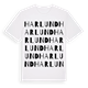 Harlund ordlek t-shirt
