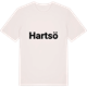 Vintage White t-shirt med Hartsö fetstil t-shirt
