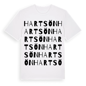 Hartsön ordlek t-shirt – ekologisk bomull t-shirt från Pinshirt