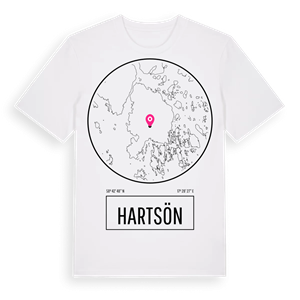 Hartsön t-shirt – ekologisk bomull t-shirt från Pinshirt