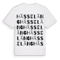 Hässeläng ordlek t-shirt