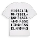 Hässeläng ordlek t-shirt