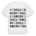 Hässelängen ordlek t-shirt