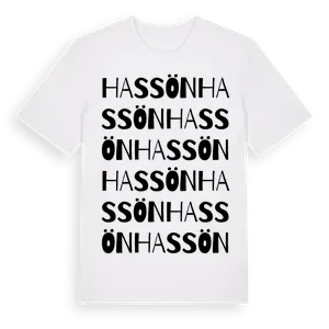 Hassön ordlek t-shirt – ekologisk bomull t-shirt från Pinshirt