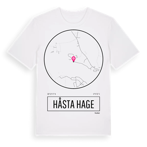 Håsta hage t-shirt – ekologisk bomull t-shirt från Pinshirt