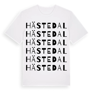 Hästedal ordlek t-shirt – ekologisk bomull t-shirt från Pinshirt