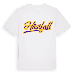 Hästfall baseball t-shirt – ekologisk bomull t-shirt från Pinshirt