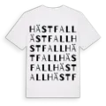 Hästfall ordlek t-shirt