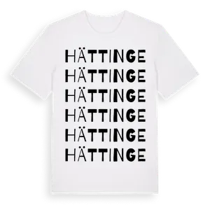 Hättinge ordlek t-shirt – ekologisk bomull t-shirt från Pinshirt
