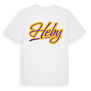 Heby baseball t-shirt – ekologisk bomull t-shirt från Pinshirt