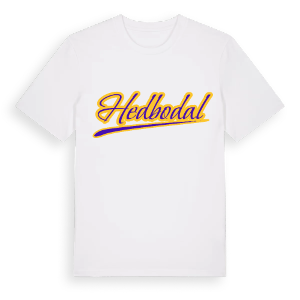 Hedbodal baseball t-shirt – ekologisk bomull t-shirt från Pinshirt