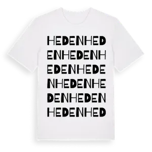 Heden ordlek t-shirt – ekologisk bomull t-shirt från Pinshirt