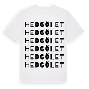 Hedgölet ordlek t-shirt – ekologisk bomull t-shirt från Pinshirt
